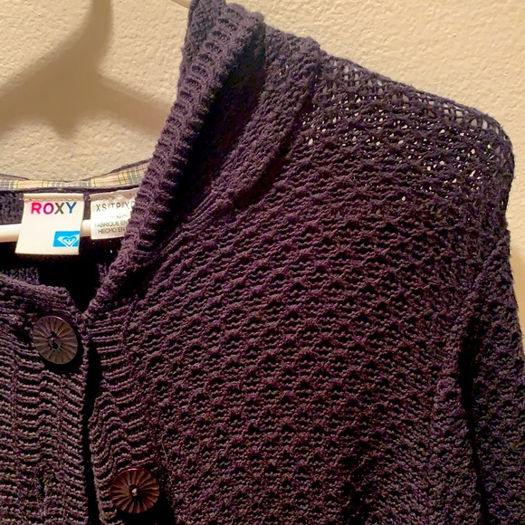 βͺοΈRoxyβͺοΈ Sweater with Hood - Picture 5 of 7